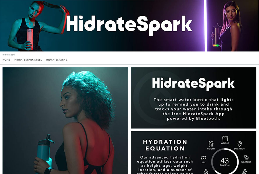Hidrate Spark Amazon Store